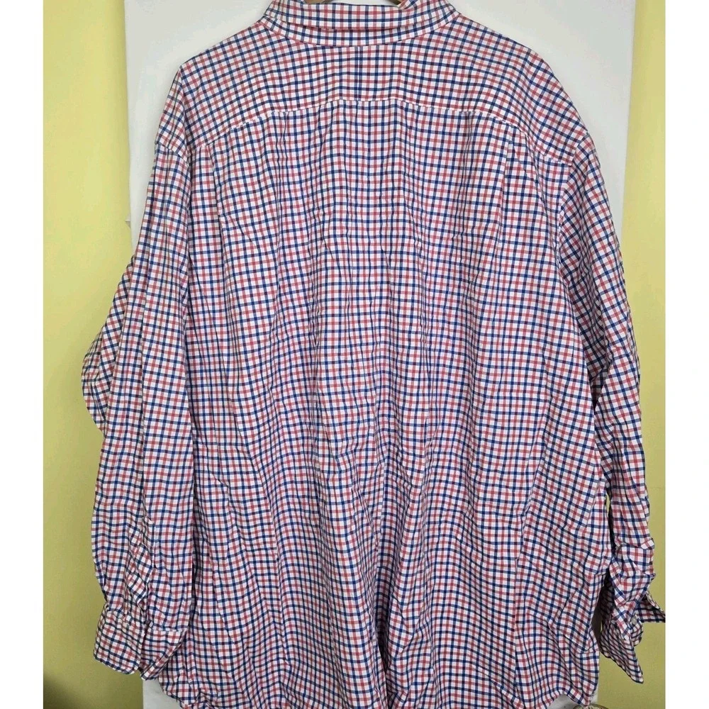 Polo Ralph‎ Lauren Shirt 5XB Check Plaid Button Long Sleeve Shirt
